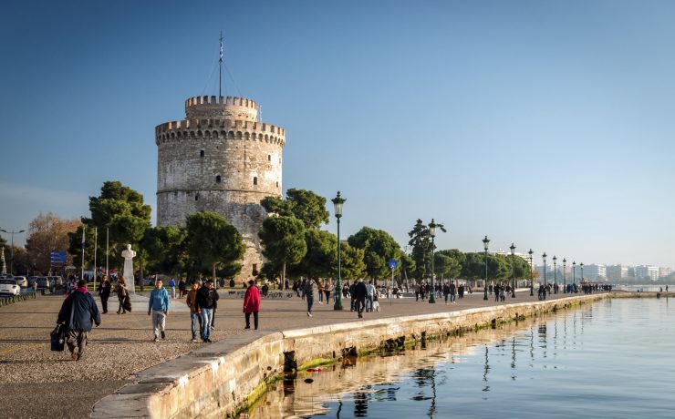 The white tower, Thessaloniki city, Greece