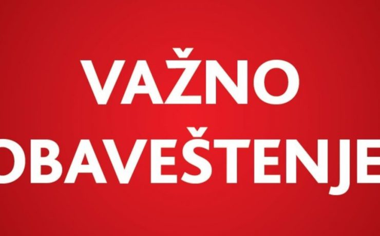 vazno-obavestenje