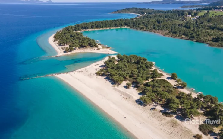 Glarokavos: Kompletan vodič o specifičnoj plaži-laguni Kasandre