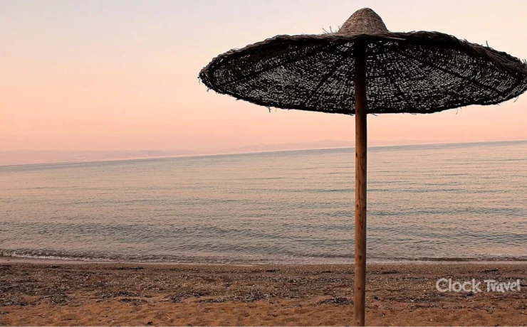 Nea Potidea Beach: Informacije o plaži na samom ulazu Kasandre